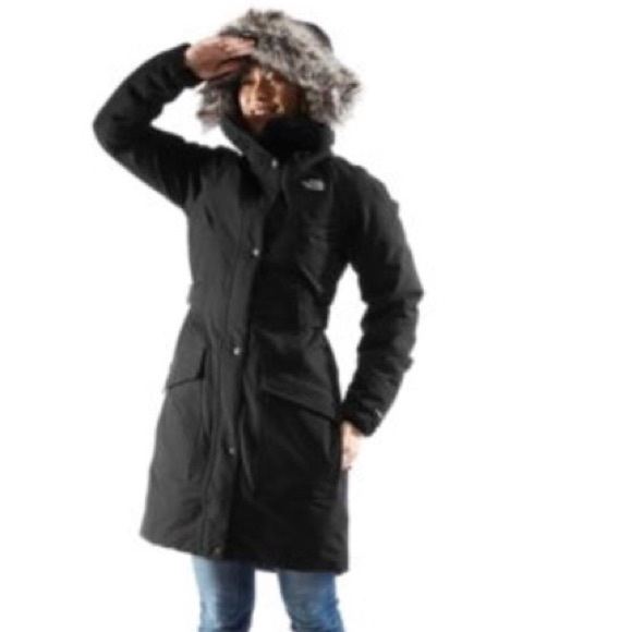 North Face Outer Boroughs Parka S Charcoal - Picture 1 of 8